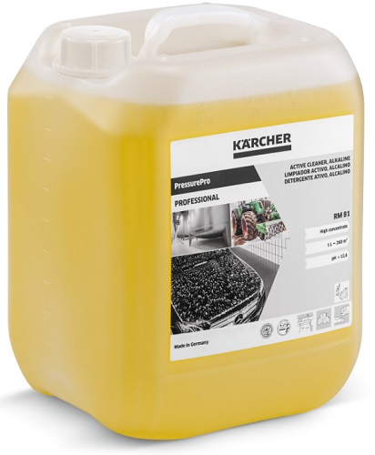 Aktiivipuhdistusaine RM 81 alkaali 10 L NTA-vapaa 6.295-556 Kärcher - Polttoaineet, öljyt, kalustonpesu - 64678 - 1