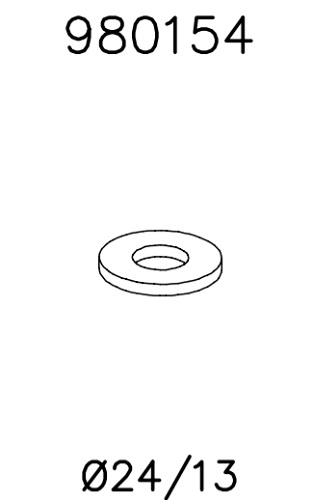 Aluslevy M12 Ø 24/13 980154 Lappset varaosa - Leikkivälineiden varaosat - 61028 - 1