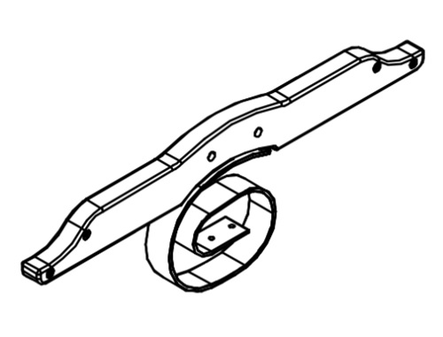 Heinäsirkka jousikiikun aisa ja jousi 706737 Lappset - Leikkivälineiden varaosat - 61968 - 1
