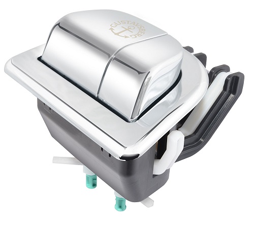 Huuhtelupainike Nautic Duo 2010-2017 GB19299P0110 Gustavsberg - Gustavsberg varaosat ja työkalut - 64418 - 1