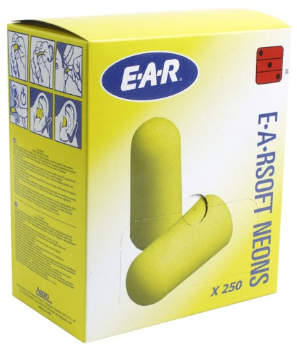 Korvatulppa Ear Soft neons 250 pr - Kuulonsuojaimet - 69188 - 1