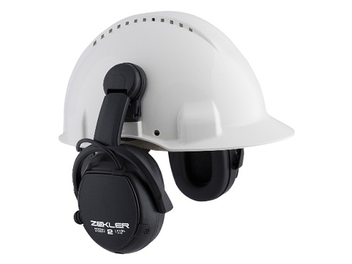 Kuulonsuojain kypäräkiinnikkeillä ja kuuntelutoiminnolla Zekler 412DH - Kuulonsuojaimet - 2658 - 1