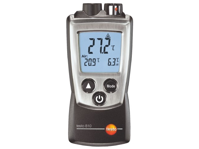 Lämpömittari Testo 810 IR/ilma - Lämpö-, kosteus- ja etäisyysmittarit - 998 - 1