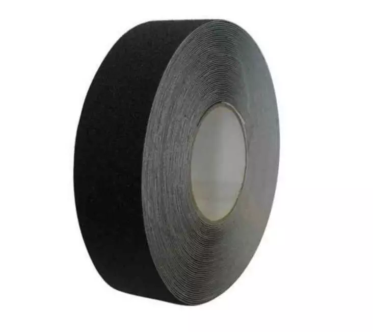 Liukuesteteippi, 100 mm musta Staples 18 m rl - Liimat, Teipit - 74378 - 1