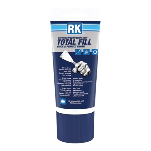 Paikkaus- ja tasoitusmassa RK Total Fill valkoinen 150ml - Puhdistusaineet, Hoitoaineet - 72608 - 1