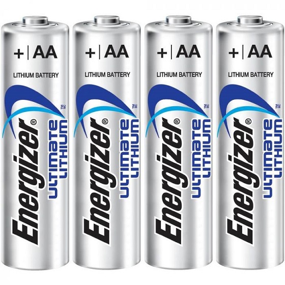 Paristo Energizer Lithium AA 4 kpl 1,5 V - Paristot - 65058 - 1