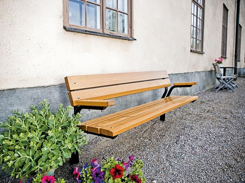 Penkki Scandinavia RF2301M käsinojilla Lappset - Esteettömät kalusteet - 72408 - 1