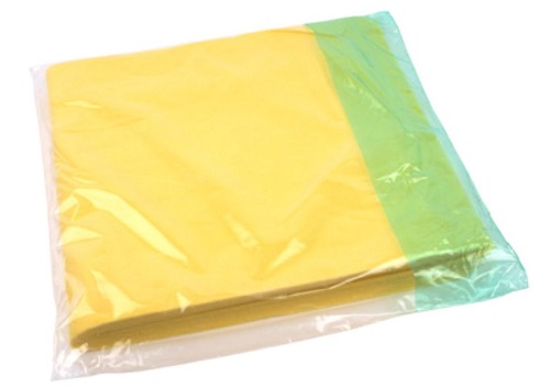 Pölynsidontaliina 1295 öljykäsitelty 30 x 60 cm keltainen - Siivousliinat, Sienet - 61018 - 1