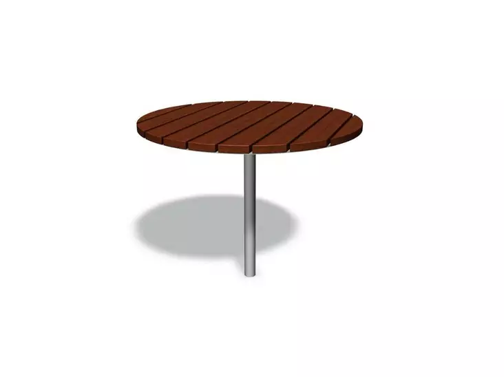 Pöytä pyöreä Nifo RF4019M betonoitava Lappset - Esteettömät kalusteet - 72638 - 1