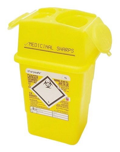 Riskijäteastia SharpSafe 1 L - Riskijäteastiat - 59238 - 1