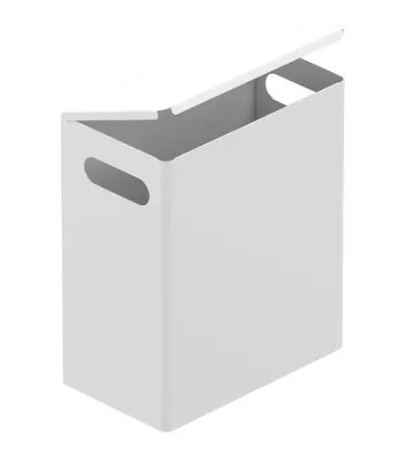 Roska-astia kannella Puros 20 L seinäkiinnityksellä valkoinen - Peilikaapit, allaskaapit ja tarvikkeet - 66778 - 1