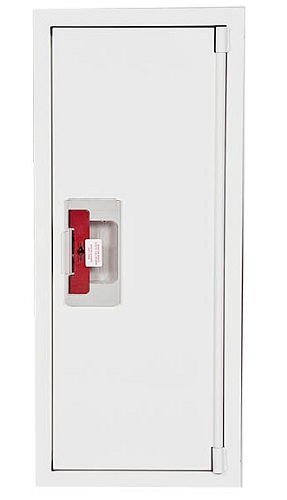 Sammutinkaappi 6 kg pelti valkoinen - Muut paloturvallisuuden tuotteet - 55838 - 1