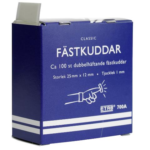 Tarratyyny Luna 12 x 25 mm 100 kpl - Puhdistusaineet, Hoitoaineet - 5038 - 1