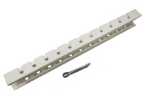 Välisuljin muovi / valkoinen 20 x 200 mm - Ikkunatarvikkeet, vetimet, saranat - 58008 - 1