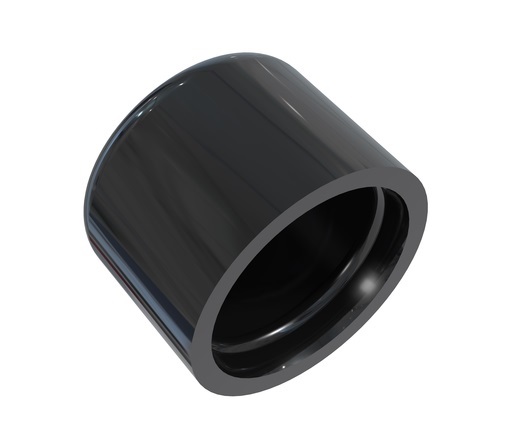 Vesilukon viemäröintirenkaan tulppa iso musta 10 kpl pkt - Vesilukot ja tarvikkeet - 1128 - 1