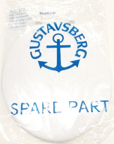 WC istuimen kansi 315 GB - Gustavsberg WC-istuimien kannet - 228 - 1