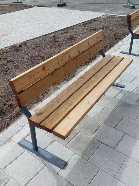 Penkki T600129 kyllästetty / tummanharmaa Puuha - Penkit ja tuolit - 75379 - 1