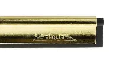 Ikkunankuivaimen kisko + kumi 35 cm Ettore messinki - Ikkunanpesuvälineet - 5939 - 1