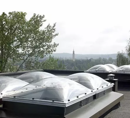 Kattovalokupu 1000 x 2000 mm 3-kertainen PMMA Opaali - Muut paloturvallisuuden tuotteet - 75959 - 1