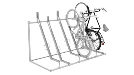 Pyöräteline Falco Verti 1-puoleinen kuumasinkitty 5-paikkainen - Pyörätelineet, Pyöräkatokset - 73239 - 1