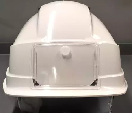 Suojakypärä IRIS II visiirillä ja henkilökorttipidikkeellä - Pään suojaimet - 55189 - 1