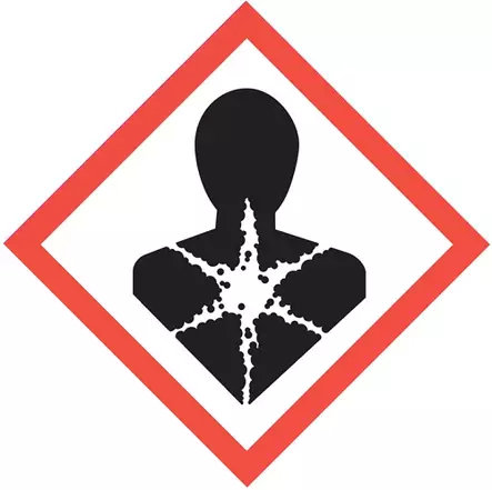 Vakavat terveysvaikutukset GHS08 tarra 250 x 250 mm - Varoituskilvet - 72219 - 1