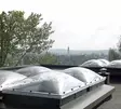 Kattovalokupu 1000 x 2000 mm 3-kertainen PMMA Opaali - Muut paloturvallisuuden tuotteet - 75959 - 1