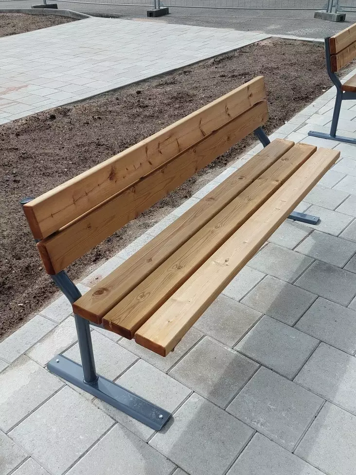 Penkki T600129 kyllästetty / tummanharmaa Puuha - Penkit ja tuolit - 75379 - 1