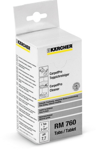Carpet Pro Cleaner RM 760 TABS painehuuhtelu- ja tekstiilipesureille Kärcher - Siivousaineet - 6069 - 1