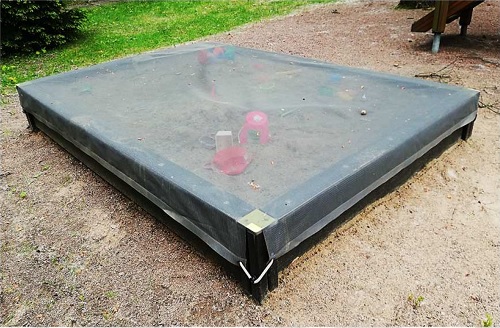 Hiekkalaatikon suojapeite - Hiekkalaatikon suojapeitteet, Lelulaatik - 55399 - 1