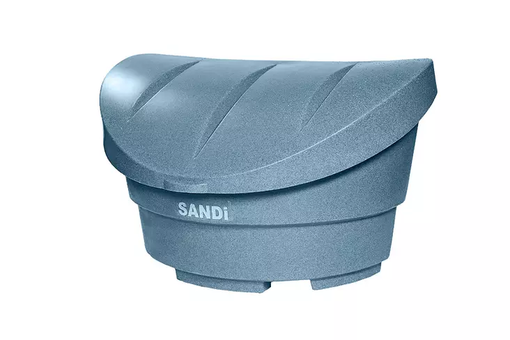 Hiekoituslaatikko 220 l Sandi harmaa - Talvikauden työvälineet ja tarvikkeet - 3709 - 1