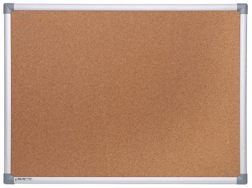 Ilmoitustaulu korkki alumiinikehyksellä - Ilmoitustaulut sisäkäyttöön - 65489 - 1