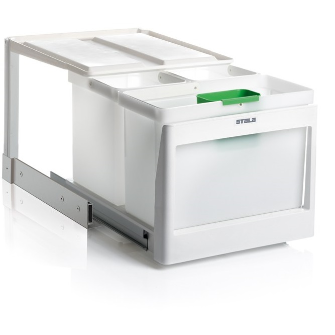 Jätelajitteluvaunu Stala Eko-3 SK - Astiakaapin tarvikkeet, Jätevaunut - 4429 - 1