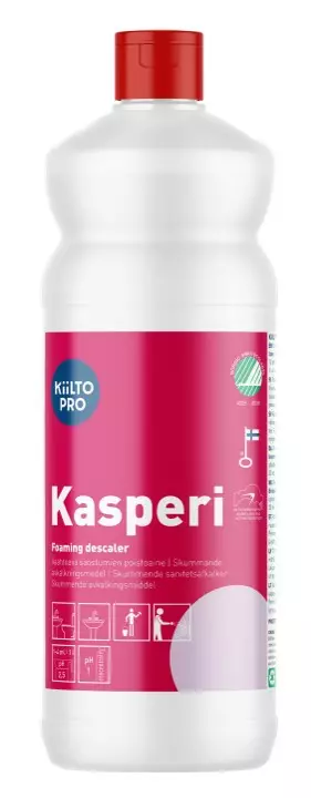 Vaahtoava saostumien poistoaine Kiilto Pro Kasperi 1 L - Saniteetti, Kosteantilan puhdistusaineet - 5249 - 1