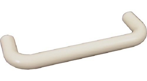 Kalustevedin 96 mm muovi valkoinen 2 kpl - Hyllyn kannattimet, Saranat, Vetimet - 14099 - 1