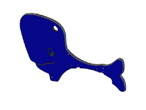 Kaskelotti jousikiikun runkolevy HPL 702023 Lappset - Leikkivälineiden varaosat - 64559 - 1