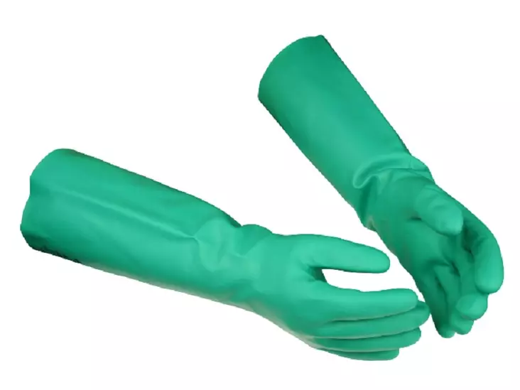 Kemikaalikäsine Sol-Vex 37-185 nitriili - Siivous-, Kemikaali- ja Kertakäyttökäsin - 58979 - 1