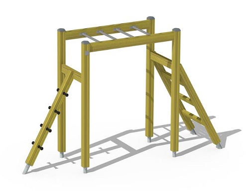 Kiipeilyteline 175005 Lappset Clover - Kiipeilytelineet - 64279 - 1