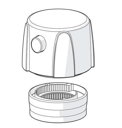 LÄMMÖNSÄÄTÖKAHVA 178794V - Oras varaosat - 58639 - 1