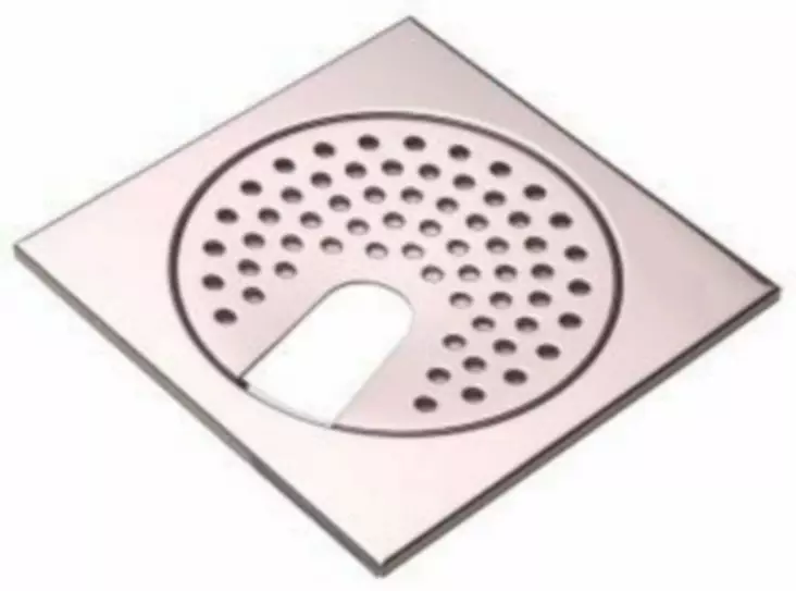 Lattiakaivon kansi RST 197 x 197 mm Ø160 mm - Viemäröintitarvikkeet - 76449 - 1