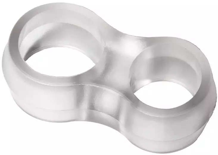 Ovenpysäytin kahvaan kirkas 2 kpl - Ovitarvikkeet, lukot, ovikellot - 639 - 1