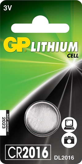 Paristo GP CR2016 Lithium 1 kpl nappiparisto - Paristot - 1519 - 1
