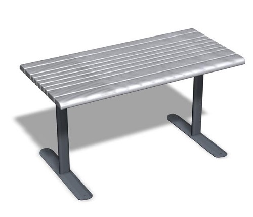 Pöytä Park Place 060100M harmaa Lappset - Pöytä-penkki ryhmät - 57129 - 1