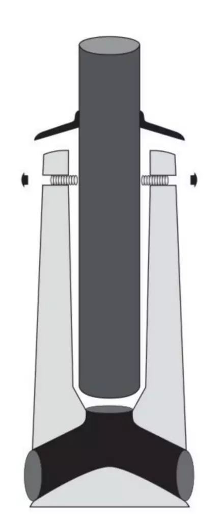 Pylväsjalusta Lujabetoni RBJ-2B 100-143 mm / 1-4 m - Liikennemerkkien kiinnikkeet - 75649 - 1