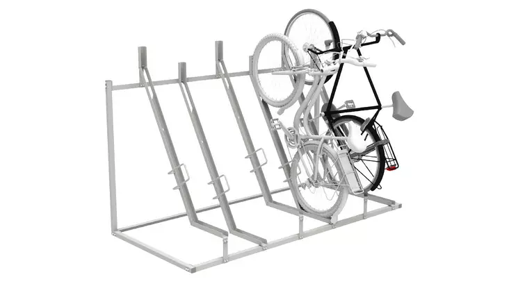 Pyöräteline Falco Verti 1-puoleinen kuumasinkitty 5-paikkainen - Pyörätelineet, Pyöräkatokset - 73239 - 1