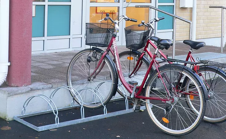 Pyöräteline Klassikko 108 sinkitty - Vapaasti seisovat pyörätelineet - 74649 - 1