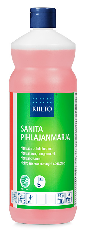 Saniteettitilojen puhdistusaine Kiilto Sanita Pihlajanmarja - Saniteetti, Kosteantilan puhdistusaineet - 56829 - 1