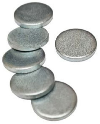 Saranan säätölevy, kulutusprikka 8,5mmx1mm sinkitty 6kpl/pss - Ikkunatarvikkeet, vetimet, saranat - 73049 - 1