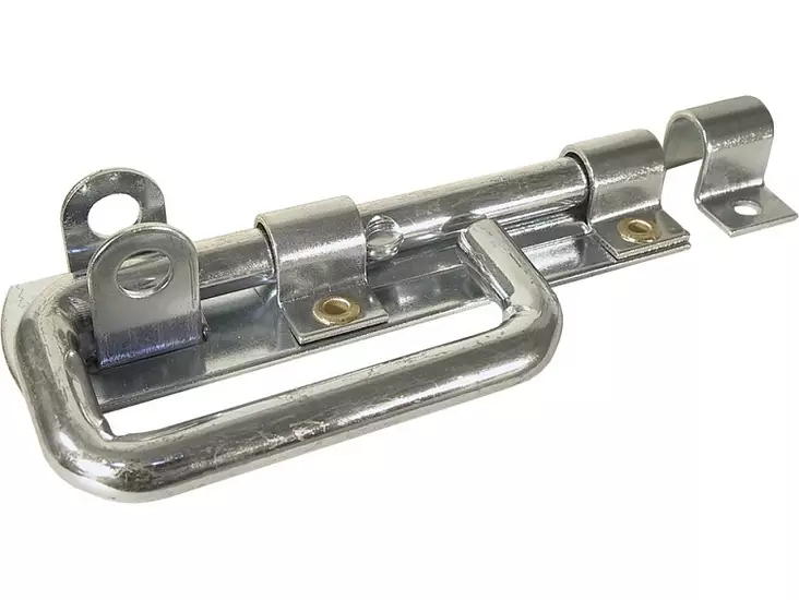 Vedin-työntösalpa 150 mm sinkitty - Ovitarvikkeet, lukot, ovikellot - 68559 - 1