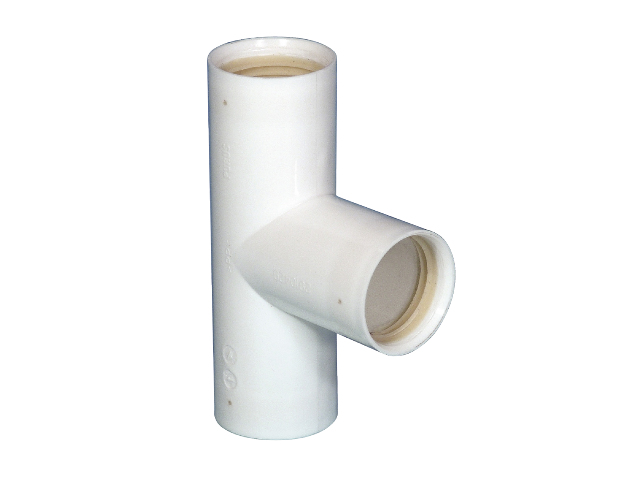 Viemäröintiputken t-yhde muhviton valk. - Viemäröintitarvikkeet - 1239 - 1